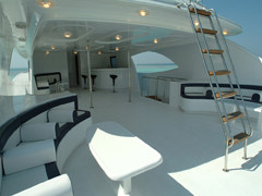 Top Deck on My/Y Sweet Dream Liveaboard Motor Yacht in Marsa Alam Egypt