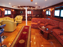 Interior of My/Y Sweet Dream Liveaboard Motor Yacht in Marsa Alam Egypt