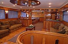 Interior of M/Y Discovery Liveaboard Diving Motor Yacht in Marsa Alam Egypt