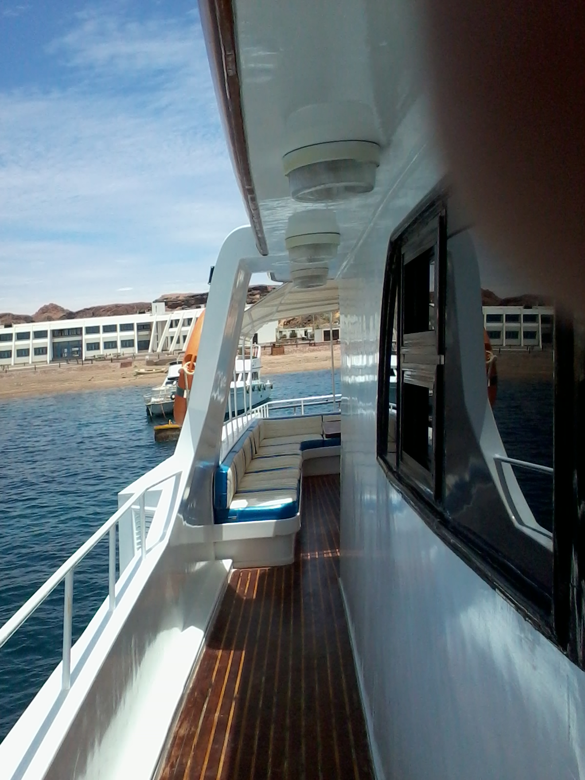 Lounge & Bar on M/Y Donia Liveaboard Yacht in Sharm el Sheikh Egypt