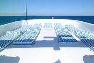 Sun Deck on M/Y Excellence Liveaboard Diving Motor Yacht in Marsa Alam Egypt