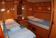 Double Cabin on M/Y Golden Dolphin Liveaboard Diving Motor Yacht in Marsa Alam Egypt