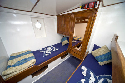 Double Cabin on King Snefro 3 Liveaboard Diving Motor Yacht in Sharm el Sheikh Egypt