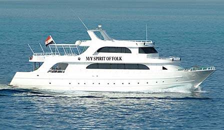 M/Y Spirit of Folk Liveaboard Diving Motor Yacht in the South Red Sea Egypt